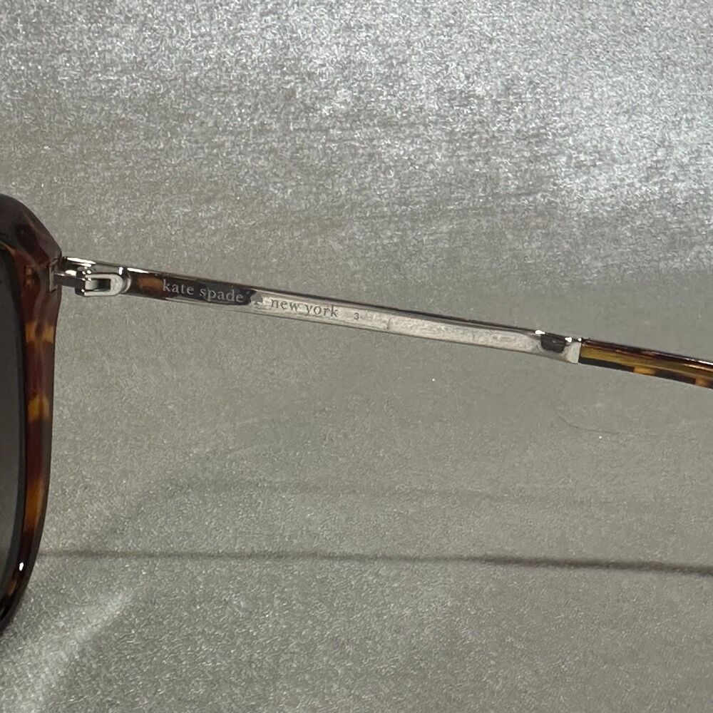 Kate Spade Sydnee Womens Cat Eye Sunglasses Tortoise Brown Gradient Lens - Picture 6 of 9